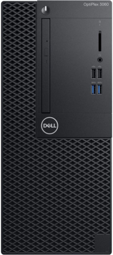 ПК Dell Optiplex 3060 MT i3 8100 (3.6)/4Gb/500Gb 7.2k/UHDG 630/DVDRW/Windows 10 Professional/GbitEth/260W/клавиатура/мышь/черный фото 3