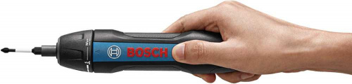 Отвертка аккум. Bosch GO 2 аккум. патрон:держатель бит 1/4" (кейс в комплекте) (06019H2100) фото 7