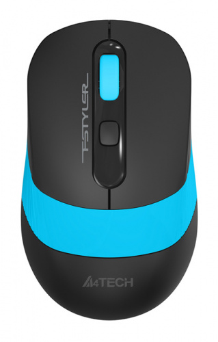 Клавиатура + мышь A4Tech Fstyler FG1010 клав:черный/синий мышь:черный/синий USB беспроводная Multimedia (FG1010 BLUE) фото 8