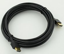 Кабель аудио-видео HDMI (m)/HDMI (m) 5м. позолоч.конт. черный