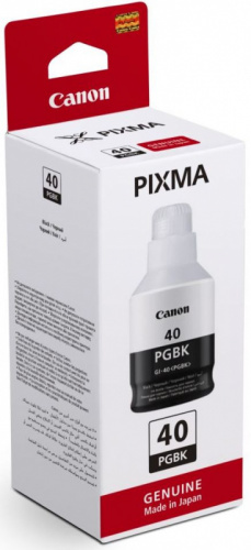 Картридж струйный Canon GI-40 BK 3385C001 черный (170мл) для Canon Pixma G5040/G6040 фото 2