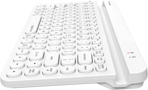 Клавиатура A4Tech Fstyler FBK30 белый USB беспроводная BT/Radio slim Multimedia (FBK30 WHITE) фото 5