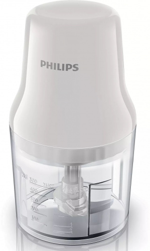 Измельчитель электрический Philips HR1393/00 0.7л. 450Вт белый фото 2