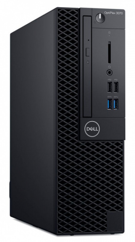ПК Dell Optiplex 3070 SFF i5 9500 (3)/8Gb/1Tb 7.2k/UHDG 630/DVDRW/Linux Ubuntu/GbitEth/200W/клавиатура/мышь/черный фото 3