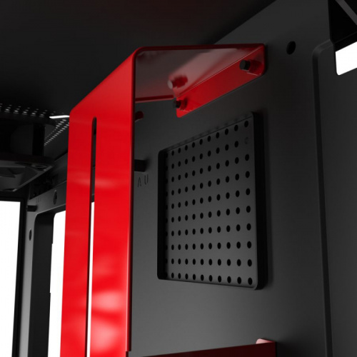 Корпус NZXT H510 CA-H510i-BR черный/красный без БП ATX 2x120mm 1xUSB3.0 1xUSB3.1 audio bott PSU фото 17