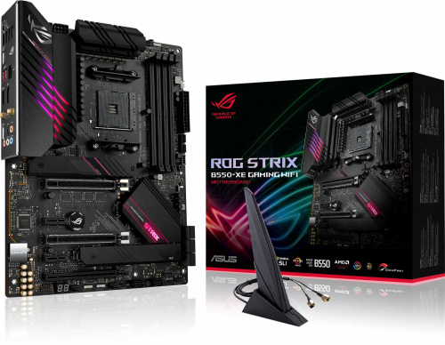 Материнская плата Asus ROG STRIX B550-XE GAMING WIFI Soc-AM4 AMD B550 4xDDR4 ATX AC`97 8ch(7.1) 2.5Gg RAID+HDMI+DP фото 4
