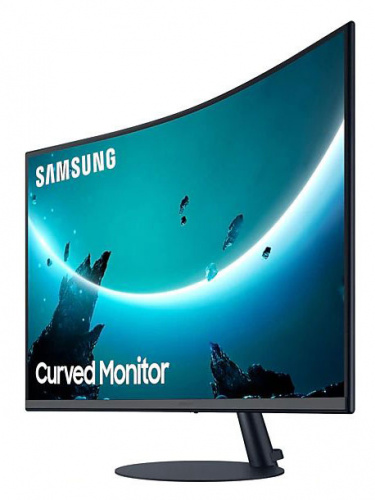 Монитор Samsung 31.5" C32T550FDI темно-серый VA LED 16:9 HDMI матовая 250cd 178гр/178гр 1920x1080 D-Sub DisplayPort FHD 6.4кг фото 6