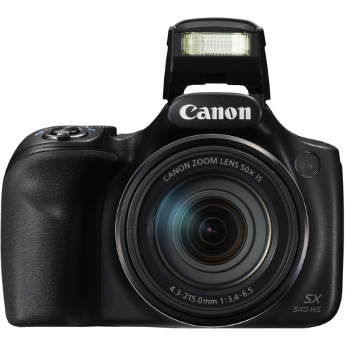 Фотоаппарат Canon PowerShot SX540 HS черный 20.3Mpix Zoom50x 3" 1080p SDXC/SD/SDHC CMOS 1x2.3 IS opt 5.9fr/s 30fr/s HDMI/WiFi/NB-6LH фото 3