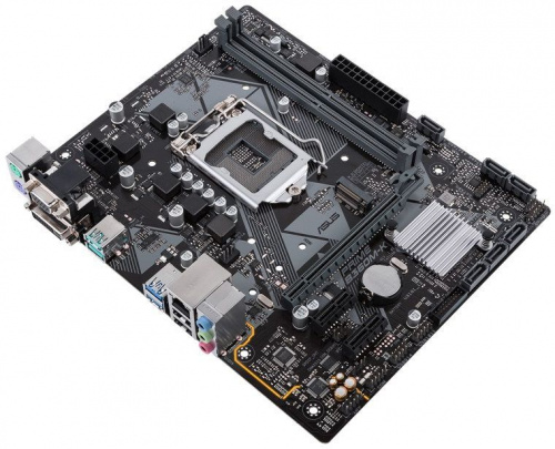 Материнская плата Asus PRIME B360M-K Soc-1151v2 Intel B360 2xDDR4 mATX AC`97 8ch(7.1) GbLAN+VGA+DVI