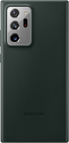 Чехол (клип-кейс) Samsung для Samsung Galaxy Note 20 Ultra Leather Cover зеленый (EF-VN985LGEGRU)
