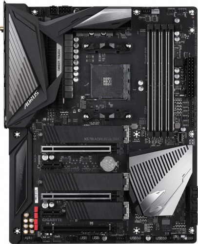 Материнская плата Gigabyte X570 AORUS ULTRA Soc-AM4 AMD X570 4xDDR4 ATX AC`97 8ch(7.1) GbLAN RAID+HDMI+DP фото 5