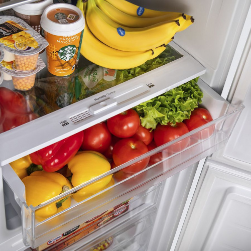 Холодильник Maunfeld MFF144SFW 2-хкамерн. белый глянц. фото 5