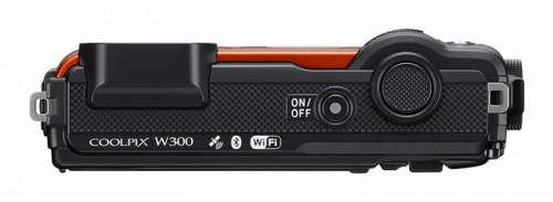 Фотоаппарат Nikon CoolPix W300 оранжевый 16Mpix Zoom5x 3" 4K 99Mb SDXC/SD/SDHC CMOS 1x2.3 50minF 30fr/s HDMI/KPr/DPr/WPr/FPr/WiFi/GPS/EN-EL12 фото 2