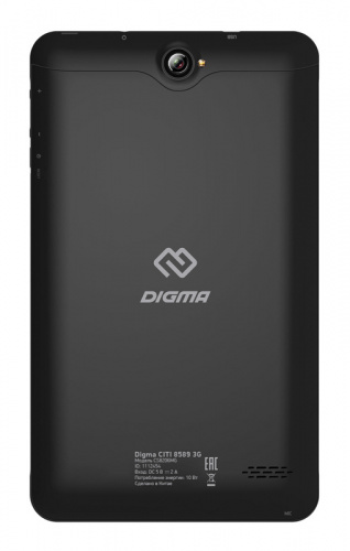 Планшет Digma CITI 8589 3G MTK8321 (1.3) 4C RAM2Gb ROM16Gb 8" IPS 1280x800 3G Android 9.0 черный 2Mpix 0.3Mpix BT GPS WiFi Touch microSD 64Gb minUSB 3500mAh фото 2