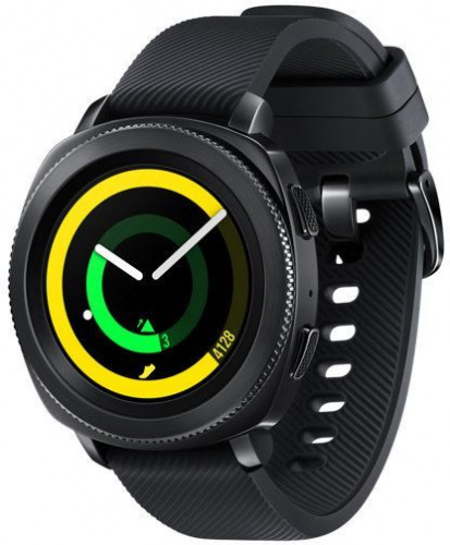 Смарт-часы Samsung Galaxy Gear Sport 1.2" Super AMOLED черный (SM-R600NZKASER) фото 4