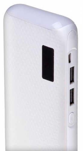 Мобильный аккумулятор Buro RC-12750W Li-Ion 12750mAh 1A+1A белый 2xUSB фото 4