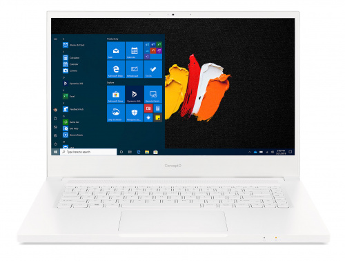 Ноутбук Acer ConceptD 3 CN315-72G-79N9 Core i7 10750H/16Gb/SSD1Tb/NVIDIA GeForce GTX 1650 Ti 4Gb/15.6"/IPS/FHD (1920x1080)/Windows 10 Professional/white/WiFi/BT/Cam