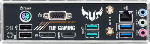Материнская плата Asus TUF GAMING B550M-E WIFI Soc-AM4 AMD B550 4xDDR4 mATX AC`97 8ch(7.1) GbLAN RAID+VGA+HDMI+DP фото 4