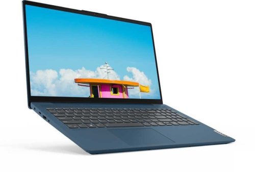 Ноутбук Lenovo IdeaPad 5 15ITL05 Core i7 1165G7 16Gb SSD512Gb Intel Iris Xe graphics 15.6" IPS FHD (1920x1080) Windows 10 blue WiFi BT Cam фото 4