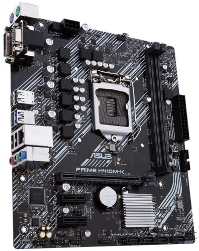 Материнская плата Asus PRIME H410M-K Soc-1200 Intel H410 2xDDR4 mATX AC`97 8ch(7.1) GbLAN+VGA+DVI фото 6