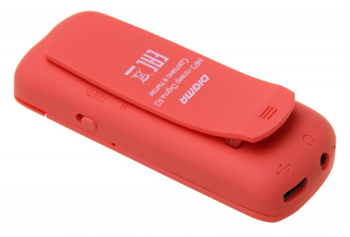 Плеер Flash Digma R3 8Gb красный/0.8"/FM/microSDHC/clip фото 8