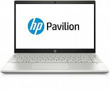 Ноутбук HP 14-ce0014ur Core i5 8250U/4Gb/1Tb/iOpt16Gb/nVidia GeForce Mx130 2Gb/14"/IPS/FHD (1920x1080)/Windows 10 64/gold/WiFi/BT/Cam
