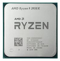Процессор AMD Ryzen 9 3950X AM4 (100-100000051WOF) (3.5GHz) Box w/o cooler