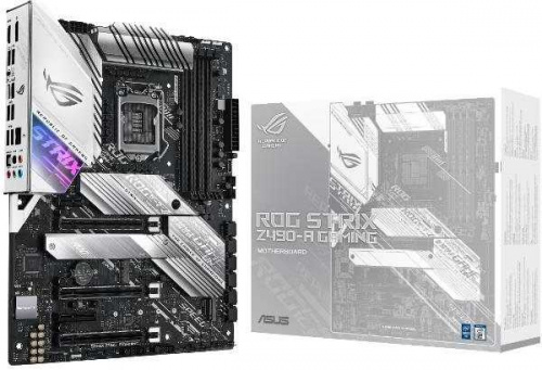 Материнская плата Asus ROG STRIX Z490-A GAMING Soc-1200 Intel Z490 4xDDR4 ATX AC`97 8ch(7.1) 2.5Gg RAID+HDMI+DP фото 7