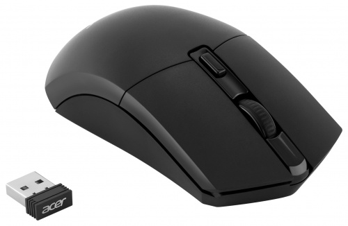 Клавиатура + мышь Acer OKR120 клав:черный мышь:черный USB беспроводная (ZL.KBDEE.007) фото 2