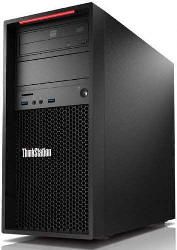 ПК Lenovo ThinkStation P320 MT Xeon E3 1225v6 (3.3)/8Gb/1Tb 7.2k/P600 2Gb/DVDRW/CR/Windows 10 Professional/GbitEth/250W/черный фото 4