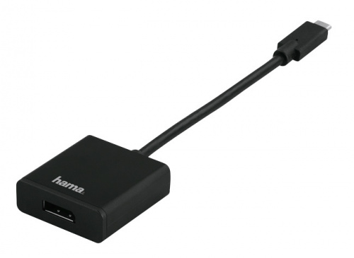 Переходник Hama 135725 DisplayPort (f)-USB Type-C (m) 0.1м черный фото 5