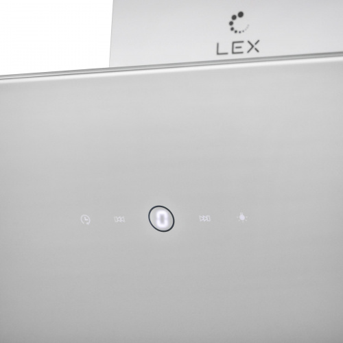 Вытяжка каминная Lex Touch ECO 600 белый управление: сенсорное (1 мотор) фото 3