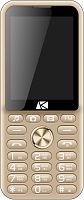 Мобильный телефон ARK Power F3 32Mb золотистый моноблок 2Sim 2.8" 240x320 0.3Mpix GSM900/1800 MP3 FM microSD