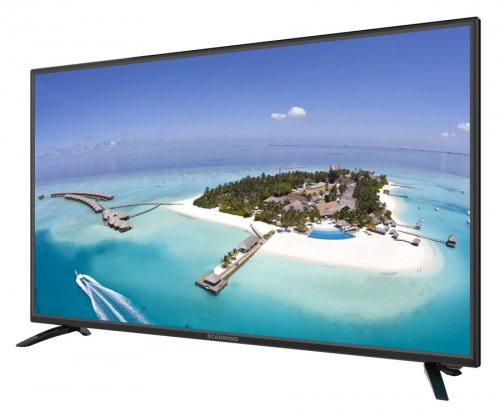 Телевизор LED Starwind 43" SW-LED43UA400 черный/Ultra HD/60Hz/DVB-T2/DVB-C/DVB-S2/USB/WiFi/Smart TV (RUS) фото 2