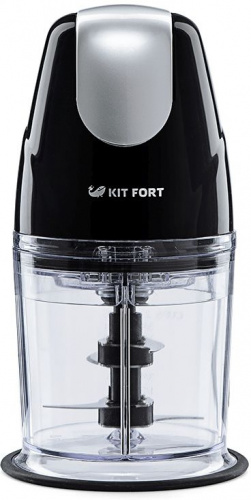Измельчитель электрический Kitfort КТ-1321 0.5л. 400Вт черный фото 6
