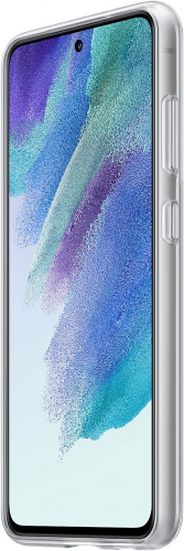 Чехол (клип-кейс) Samsung для Samsung Galaxy S21 FE Slim Strap Cover белый (EF-XG990CWEGRU) фото 5