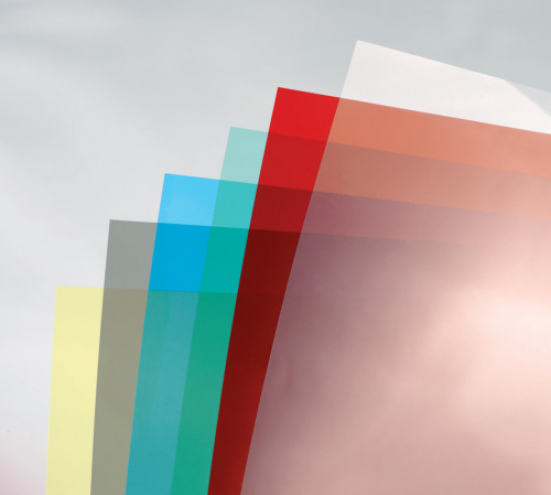 Обложки для переплёта GBC A4 дымчатый (100шт) ColorClear (CE011850E) фото 2