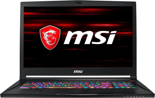 Ноутбук MSI GS73 Stealth 8RE-019RU Core i7 8750H/16Gb/1Tb/SSD128Gb/nVidia GeForce GTX 1060 6Gb/17.3"/FHD (1920x1080)/Windows 10/black/WiFi/BT/Cam