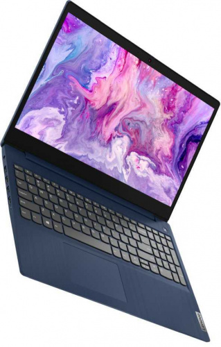 Ноутбук Lenovo IdeaPad 3 15ARE05 Ryzen 3 4300U 8Gb SSD512Gb AMD Radeon 15.6" IPS FHD (1920x1080) Windows 10 Home blue WiFi BT Cam фото 4