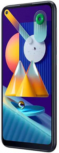 Смартфон Samsung SM-M115F Galaxy M11 32Gb 3Gb черный моноблок 3G 4G 2Sim 6.4" 720x1560 Android 10 13Mpix 802.11 b/g/n NFC GPS GSM900/1800 GSM1900 TouchSc MP3 microSD max512Gb фото 3