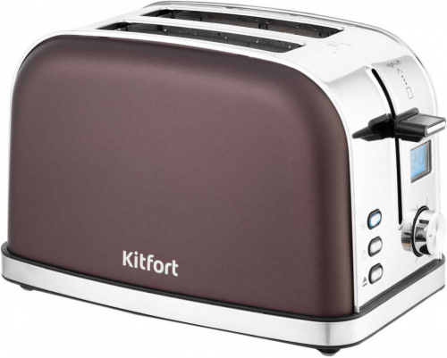 Тостер Kitfort КТ-2036-4 950Вт темно-кофейный
