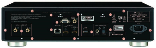 Плеер Blu-Ray Pioneer UDP-LX500-B черный Wi-Fi 2xUSB2.0 2xHDMI Eth фото 3