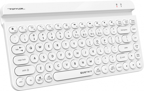 Клавиатура A4Tech Fstyler FBK30 белый USB беспроводная BT/Radio slim Multimedia (FBK30 WHITE) фото 11