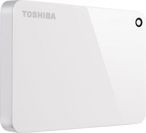 Жесткий диск Toshiba USB 3.0 1Tb HDTC910EW3AA Canvio Advance 2.5" белый фото 3