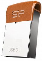 Флеш Диск Silicon Power 16Gb J35 SP016GBUF3J35V1E USB3.1 серебристый/коричневый