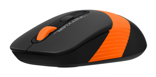 Мышь A4Tech Fstyler FG10 черный/оранжевый оптическая (2000dpi) беспроводная USB (4but) фото 2