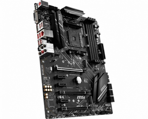 Материнская плата MSI X470 GAMING PLUS MAX Soc-AM4 AMD X470 4xDDR4 ATX AC`97 8ch(7.1) GbLAN RAID+DVI+HDMI фото 3