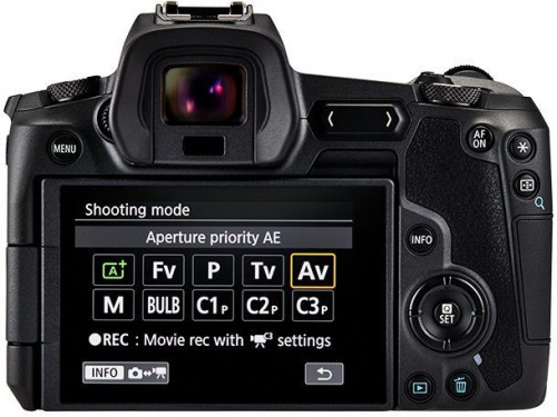 Фотоаппарат Canon EOS R черный 30.3Mpix 3.15" 4K WiFi LP-E6N фото 3