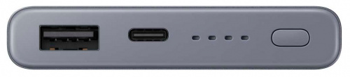 Мобильный аккумулятор Samsung EB-P3300 Li-Ion 10000mAh 3A+2A темно-серый 1xUSB материал алюминий фото 2