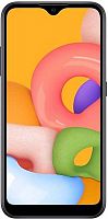 Смартфон Samsung SM-A015F Galaxy A01 16Gb 2Gb черный моноблок 3G 4G 2Sim 5.7" 720x1520 Android 10 13Mpix 802.11 b/g/n GPS GSM900/1800 GSM1900 TouchSc MP3 microSD max512Gb